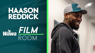 Analyzing Haason Reddicks Speed Off the Edge  Philadelphia Eagles Film Room [upl. by Templer]