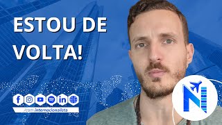 Estou de Volta Conversa com Internacionalista de volta ao YouTube [upl. by Rita]