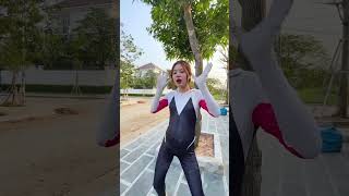 SpiderGirl vs Joker Who is stronger and will win gta5 funny [upl. by Ivor3]