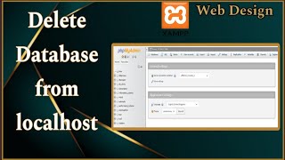 Database Delete  Two ways to delete mysql database in mysql phpmyadmin  Part  7 [upl. by Rubina]