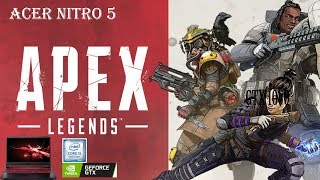 Acer Nitro 5 i5 9300H GTX 1650  Apex Legends  All High [upl. by Aneerb]