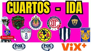 🔥 LIGA FMENIL MX  CUARTOS DE FINAL IDA 🔥 [upl. by Karyn]