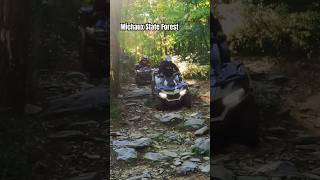 ATV’s Rocky Trail Ride  Michaux PA DCNR shorts atv offroad [upl. by Enortna]