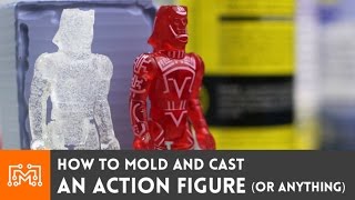 Mold and cast an action figure  or anything   HowTo  I Like To Make Stuff [upl. by Sathrum236]