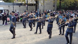 NEW Military Bands amp Troops Lord Mayors Show 2024 [upl. by Aidyn]