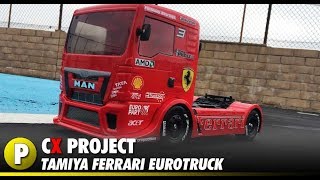 Tamiya Ferrari EuroTruck Project  CompetitionX [upl. by Muir333]