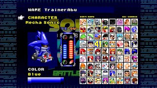 Sonic Robo Blast 2 Kart netplay racing and battling as Mecha Sonic [upl. by Arreic]