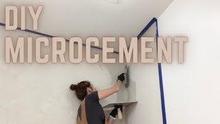 Microcement for Beginners A Complete Step By Step Guide [upl. by Costello891]