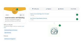 Lead Generation with Marketing  Salesforce Trailhead [upl. by Cahra424]