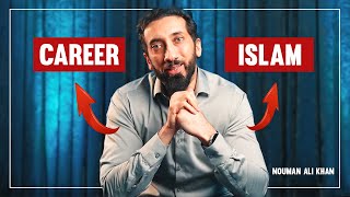 What Does Islam Say About Worldly Education or Professional Career I Nouman Ali Khan [upl. by Glinys]