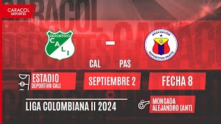 🔴 EN VIVO  Deportivo Cali vs Pasto  Liga Colombiana por el Fenómeno del Fútbol  Caracol Radio [upl. by Shoifet946]