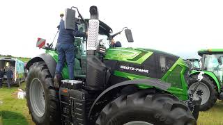 2024 DeutzFahr 8280 Warrior JAVA GREEN TTV Agrotron 61 Litre 6Cyl Diesel Tractor 287 HP [upl. by Peckham]