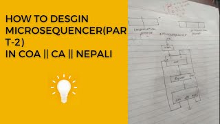 Microsequencer DesignPart2 IN COANepali [upl. by Airdnat872]