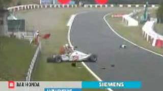 Accidente de Jacques Villeneuve [upl. by Godspeed]