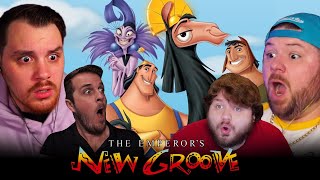 Emperors New Groove Group Movie REACTION [upl. by Terrene]