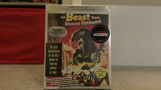 The Beast from 20000 Fathoms 1953 Blu ray Unboxing HMV Premium Collection [upl. by Noivax808]