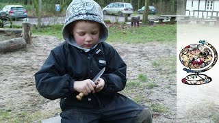 The Danish School Where Children Play With Knives [upl. by Deehahs]