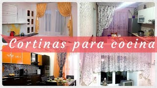 100 modelos de 🖼 cortinas para cocina modernas 2019 [upl. by Arissa]