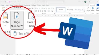 How to insert page number in Word [upl. by Einama]