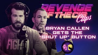 Steven Crowder Gives Bryan Callen The quotShut Upquot Button  ROTC Clips [upl. by Ayidah592]