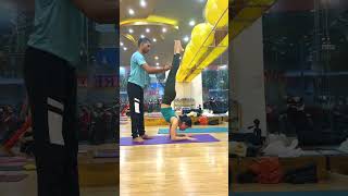 How to do some advance yoga pose yogapose vietnamyoga flowyoga shorts youtube motivation [upl. by Marmion]