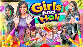 Girls and Holi  Sanjhalika Vlog [upl. by Efrem]