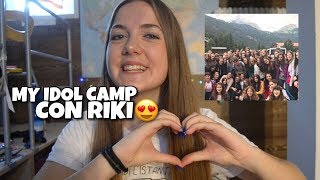 HO CANTATO DAVANTI A RIKI AL MYIDOLCAMP [upl. by Grannia]