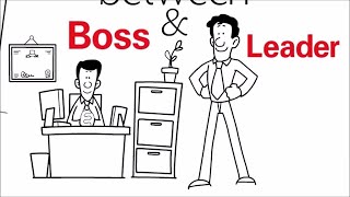 Lean Management  Boss vs Leader [upl. by Conard258]