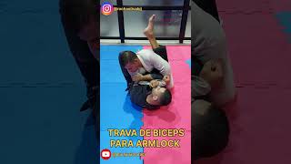 Trava de biceps e armlock da guarda fechada bjj jiujitsu jiu [upl. by Zarger876]