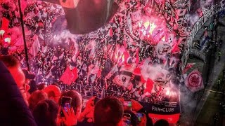 Eintracht frankfurt ultras 🥵❤️  Bayern Vs frankfurt 15  Historical defect for Bayern 2023 [upl. by Anialeh]