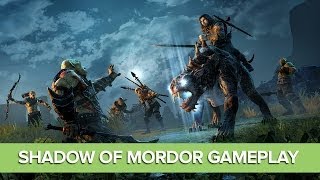 Shadow of Mordor Gameplay Preview  Rideable Beasts Orc Strongholds [upl. by Lacy]