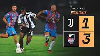 HIGHLIGHTS JUVENTUS NEXT GEN 13 CATANIA  SERIE C [upl. by Antin725]