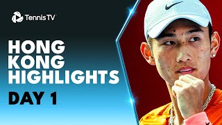 Tennis Returns To Hong Kong Shang amp Ruusuvuori Feature  Hong Kong 2024 Highlights Day 1 [upl. by Gretal208]