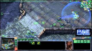 HD530 Day9 Monobattle Mod  Starcraft 2 replay FR [upl. by Anyrtak]