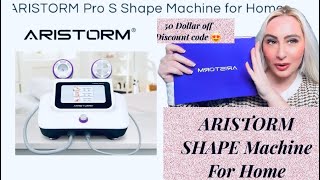 ARISTORM PRO S BODY SHAPE Machine for Home PR  I got you 50 OFF [upl. by Ednihek]