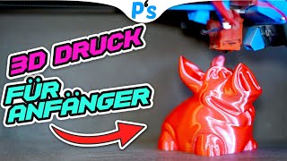 3D DRUCK für ABSOLUTE ANFÄNGER TUTORIAL  DEUTSCH [upl. by Eneloj428]