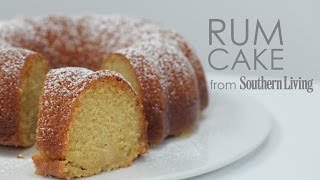 How to Make Classic Rum Cake  MyRecipes [upl. by Namyh]