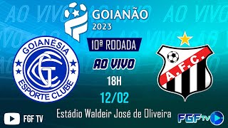 Goianão 1XBET 2023  Goianésia X Anápolis [upl. by Kilian]