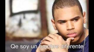 Chris Brown  changed man En español [upl. by Leiuqese]