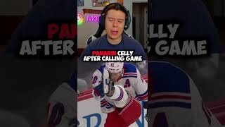 Panarin celly after calling game [upl. by Askwith]