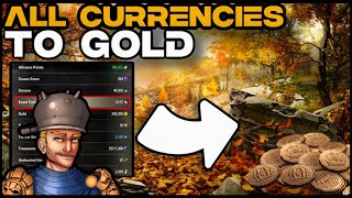 ESO Guide Converting ALL Currencies to Gold AP Tel Var Writs Crowns SOE Crown Gems and More [upl. by Lednyk]