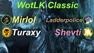 WotLK Classic  SRogue SPriest vs HPala AWar  S8 [upl. by Ahsimik584]