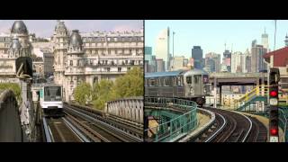 Paris vs New York  the differences [upl. by Aicinat]