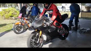 Crighton CR700W rotary motorcycle start up rotarymotorcycle [upl. by Jegar]