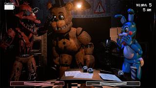 5 AM at Freddys The Prequel FNaF in Real Time Animated [upl. by Lledrev]