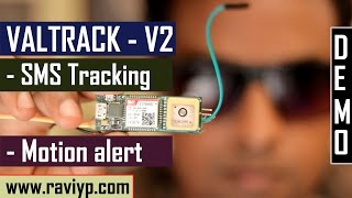 Designing a Low cost GSMGPS tracker  SMS Tracking Demo  Part 3 [upl. by Nim743]