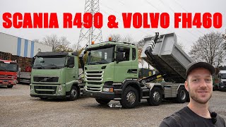 2 SCHWEDEN AUS DER SCHWEIZ 🚛 Abroller Vergleich mit Volvo und Scania [upl. by Catlin]