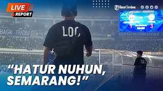 Bobotoh Persib di Stadion Jatidiri Beri Penghormatan untuk PSIS Semarang Bareng Panser Biru [upl. by Luise]