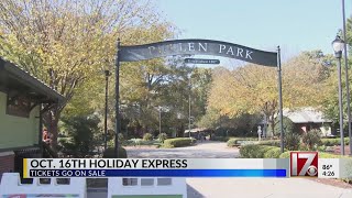 2024 Holiday Express at Pullen Park ticket information announced [upl. by Htebazila]