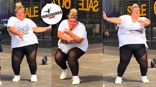 White Lady Dancing To African Music🔥🔥 Can’t Stop Watching this Video😍 [upl. by Lion]